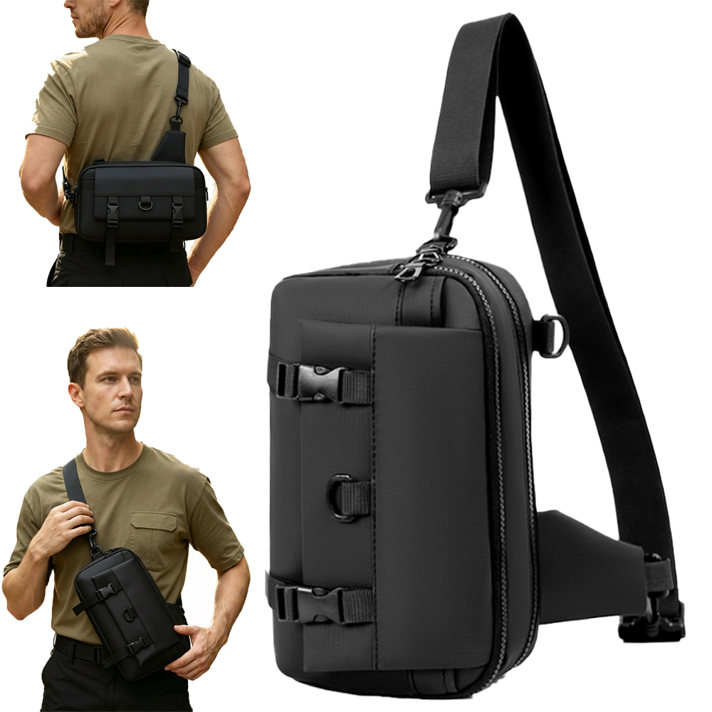 Edc Concealed Carry Backpack - حقيبة مسدس تكتيكية للحمل المخفي، حقيبة