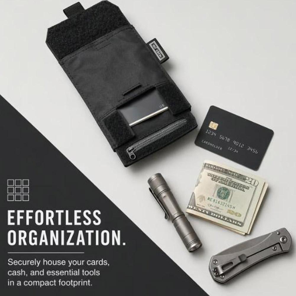 Edc Carry Card - حقيبة خصر تكتيكية صغيرة EDC، حقيبة