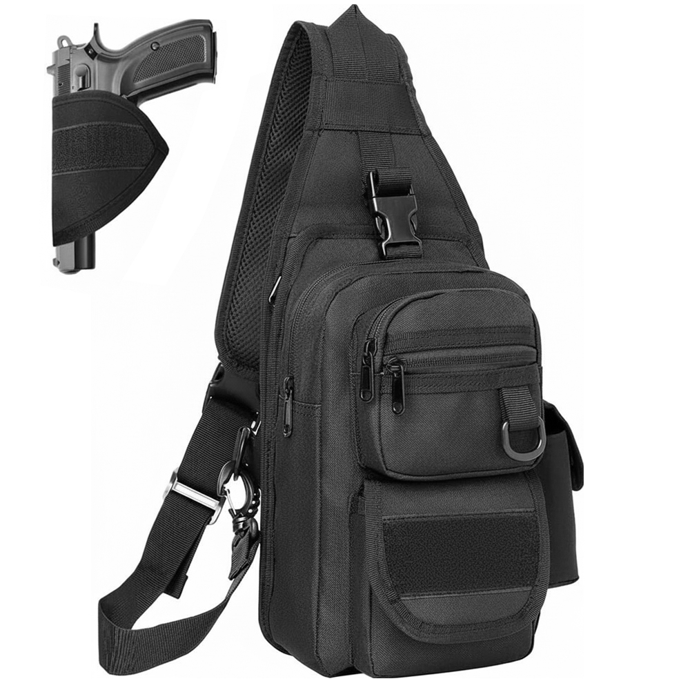 Edc Concealed Carry Backpack - حقيبة مسدس مخفية للحمل، حقيبة تخزين
