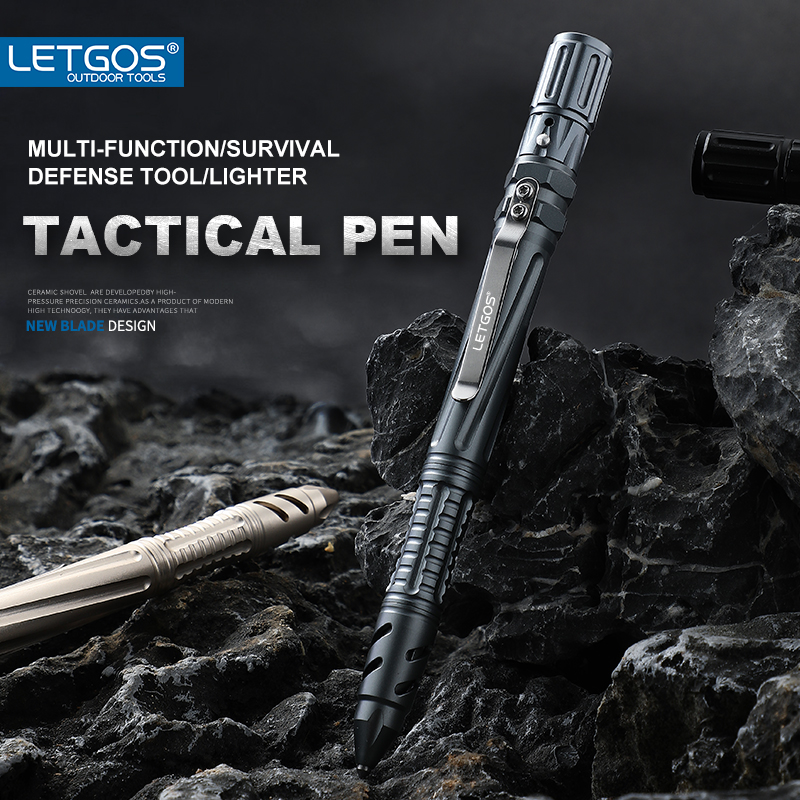 Pen Tactical Glass - قلم تكتيكي من سبائك الألومنيوم من