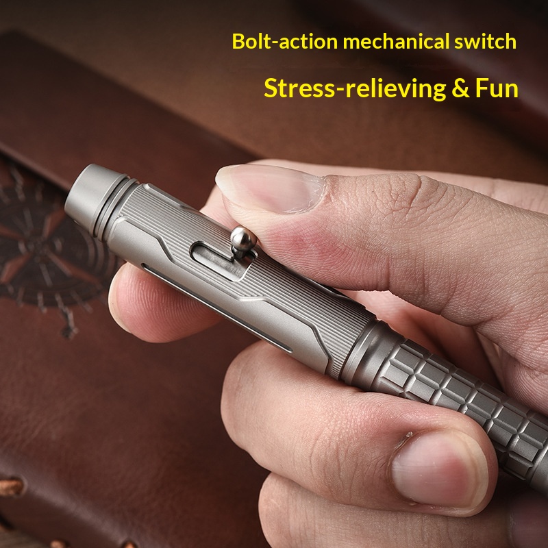 قلم تكتيكي محمول من سبائك التي - مراجعة Pen Tactical Glass وسعره