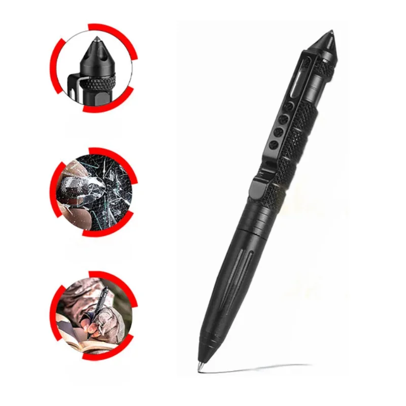 قلم تكتيكي متعدد الوظائف للدفا - مراجعة Pen Tactical Glass وسعره