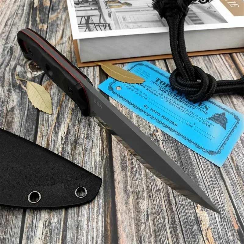 سكين نجاة محمول بشفرة ثابتة من - مراجعة Edc Concealed Carry Knife وسعره
