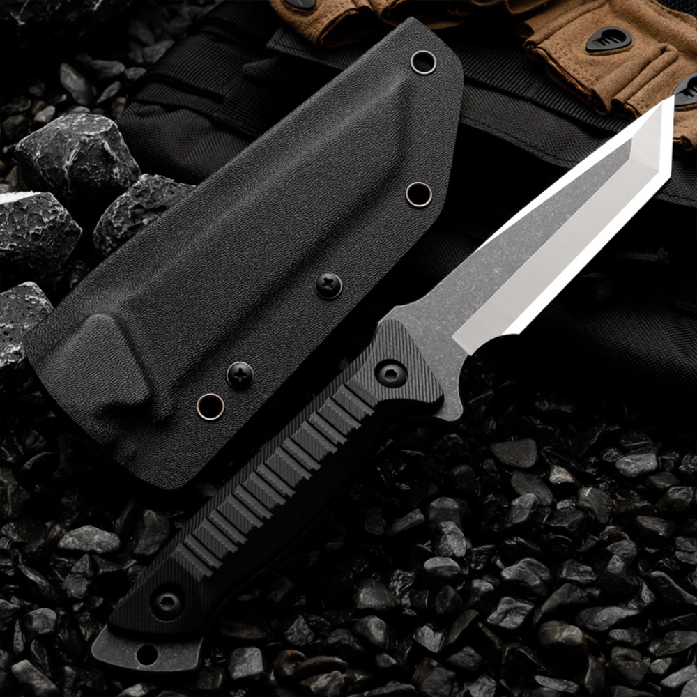 HUANGFU-سكين صلب عالي الصلابة  - مراجعة Edc Concealed Carry Knife وسعره