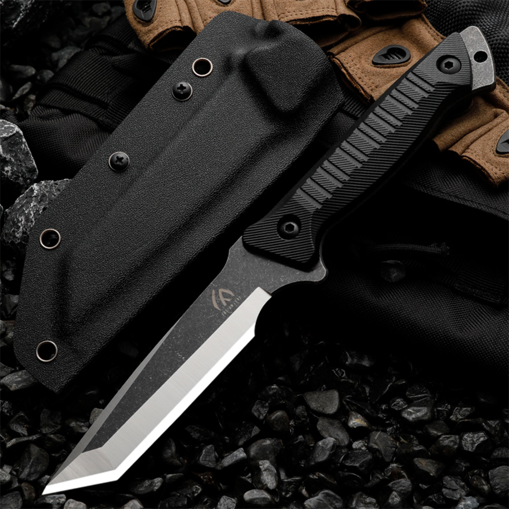 HUANGFU-سكين صلب عالي الصلابة  - مراجعة Edc Concealed Carry Knife وسعره