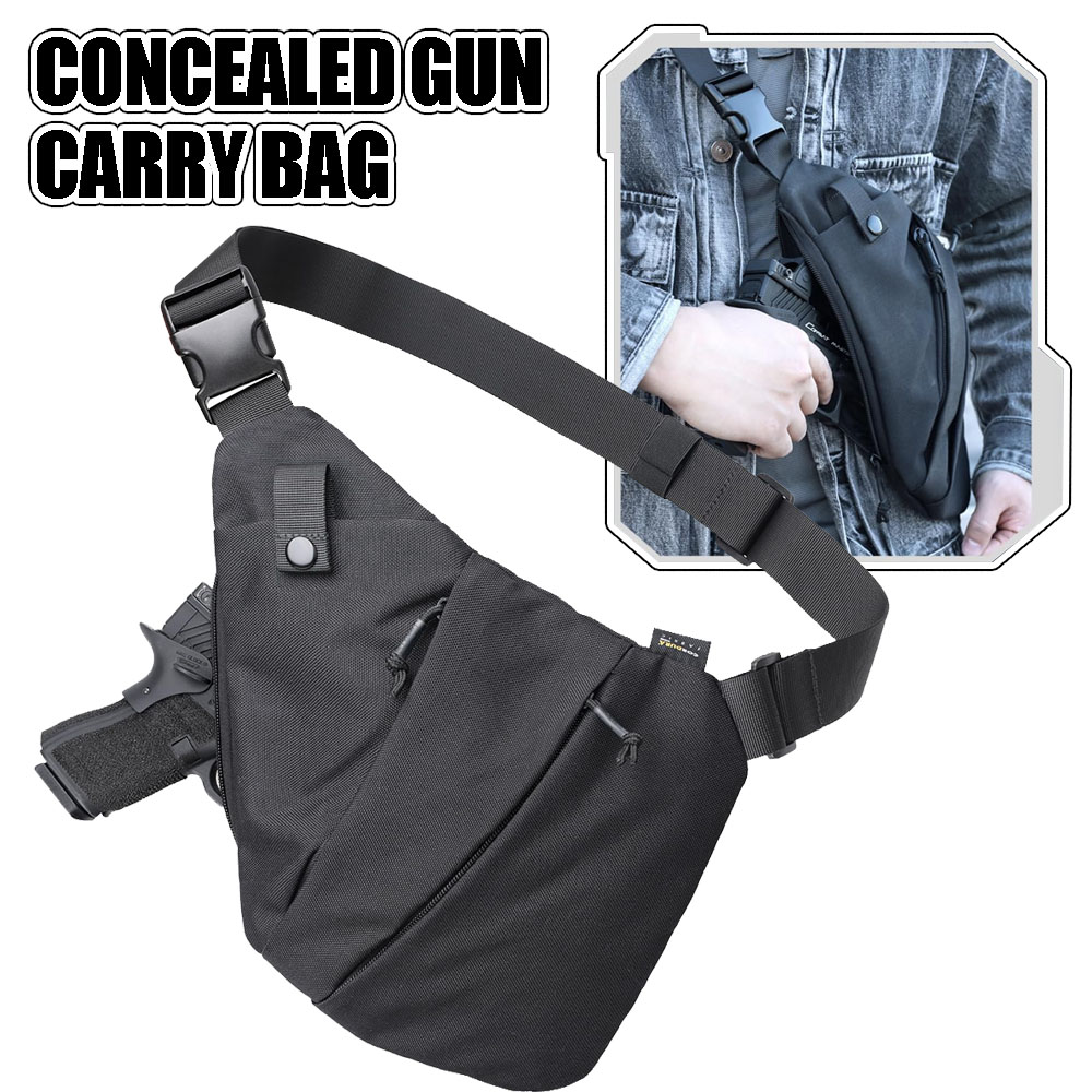 حقيبة حمل بندقية تكتيكية مخفية - مراجعة Edc Carry Handgun وسعره