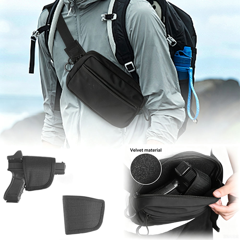 حقيبة خصر تكتيكية مخفية للحمل  - مراجعة Edc Concealed Carry وسعره