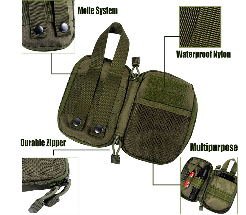 حقيبة تنظيم تكتيكية صغيرة للجي - مراجعة Edc Able Carry وسعره