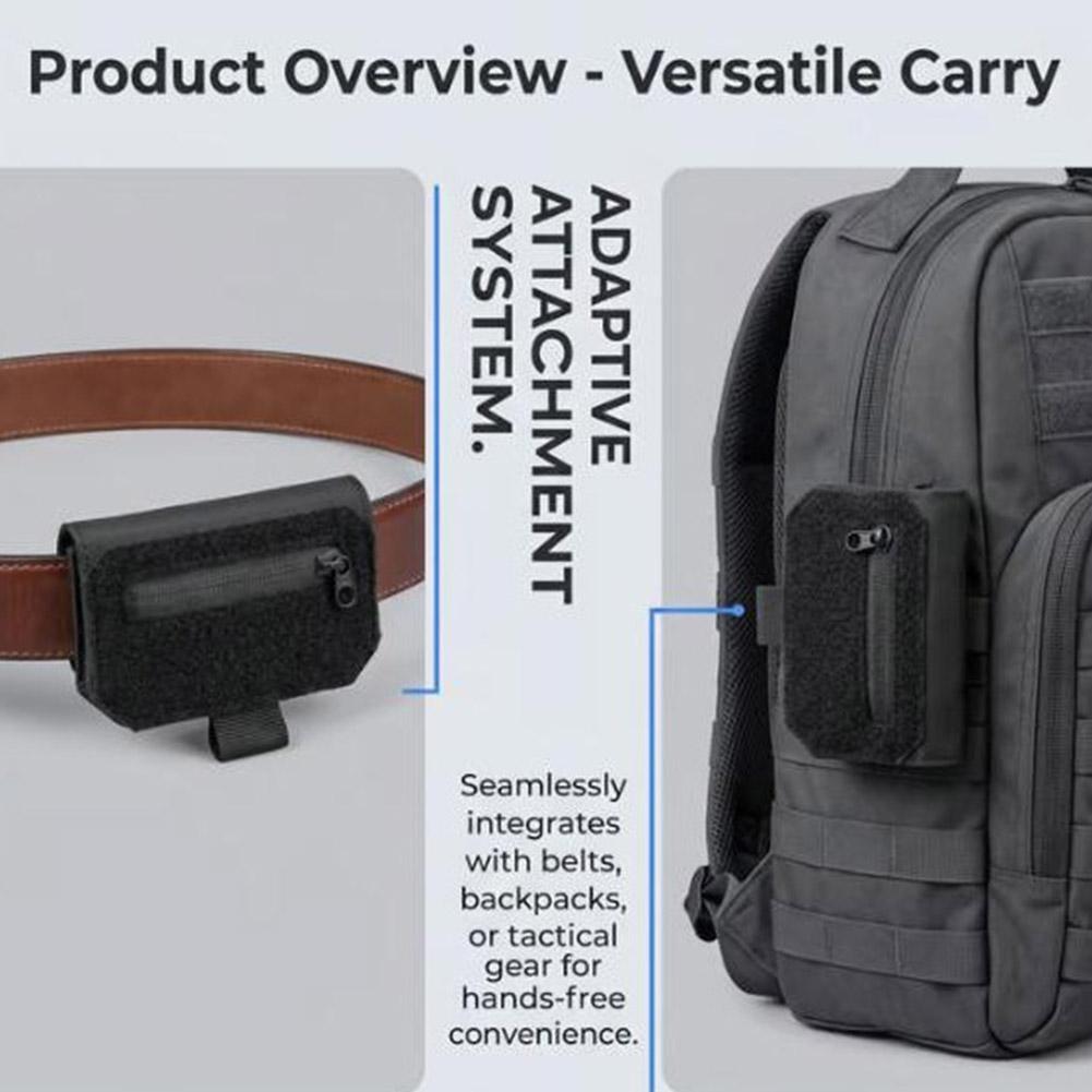 حقيبة صغيرة مدمجة للحزام، منظم - مراجعة Edc Carry Box وسعره