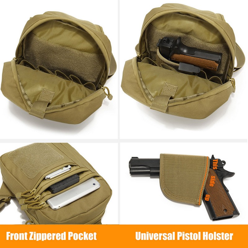 حقيبة صدر تكتيكية مخفية ، حقيب - مراجعة Edc Concealed Carry Backpack وسعره