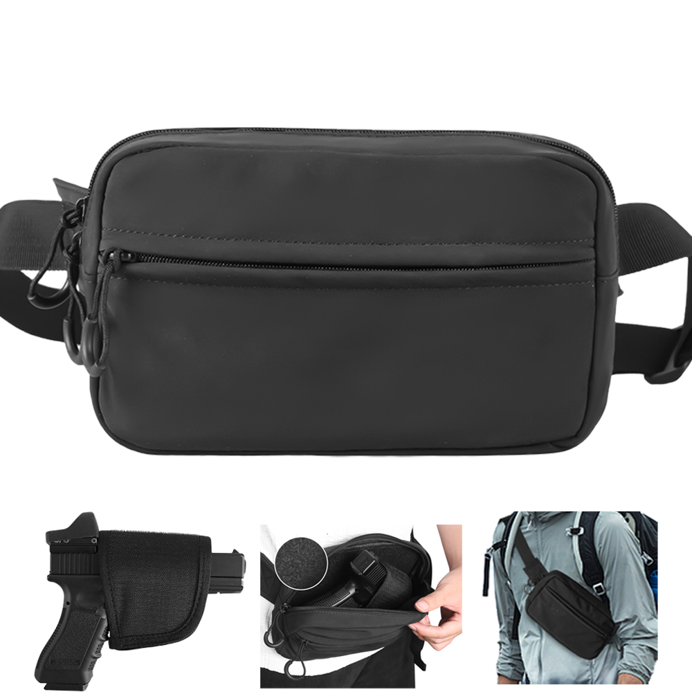 التكتيكية حقيبة كروسبودي مسدس  - مراجعة Edc Concealed Carry Holster وسعره