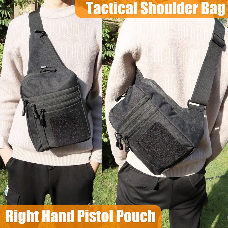 جديد التكتيكية حقيبة صدر للرجا - مراجعة Edc Concealed Carry Backpack وسعره