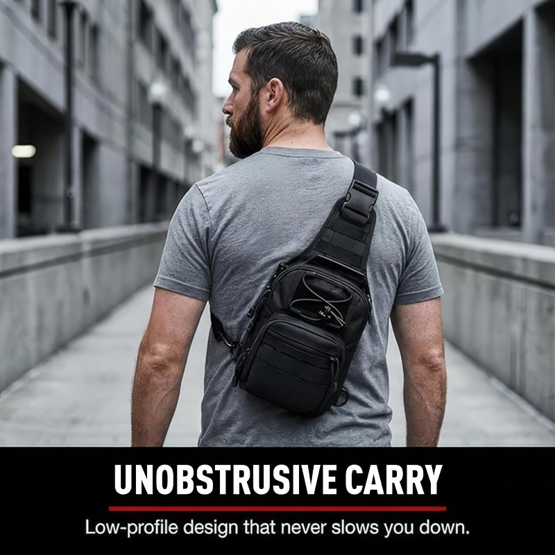حقيبة حمل مخفية تكتيكية مدمجة  - مراجعة Edc Concealed Carry Backpack وسعره