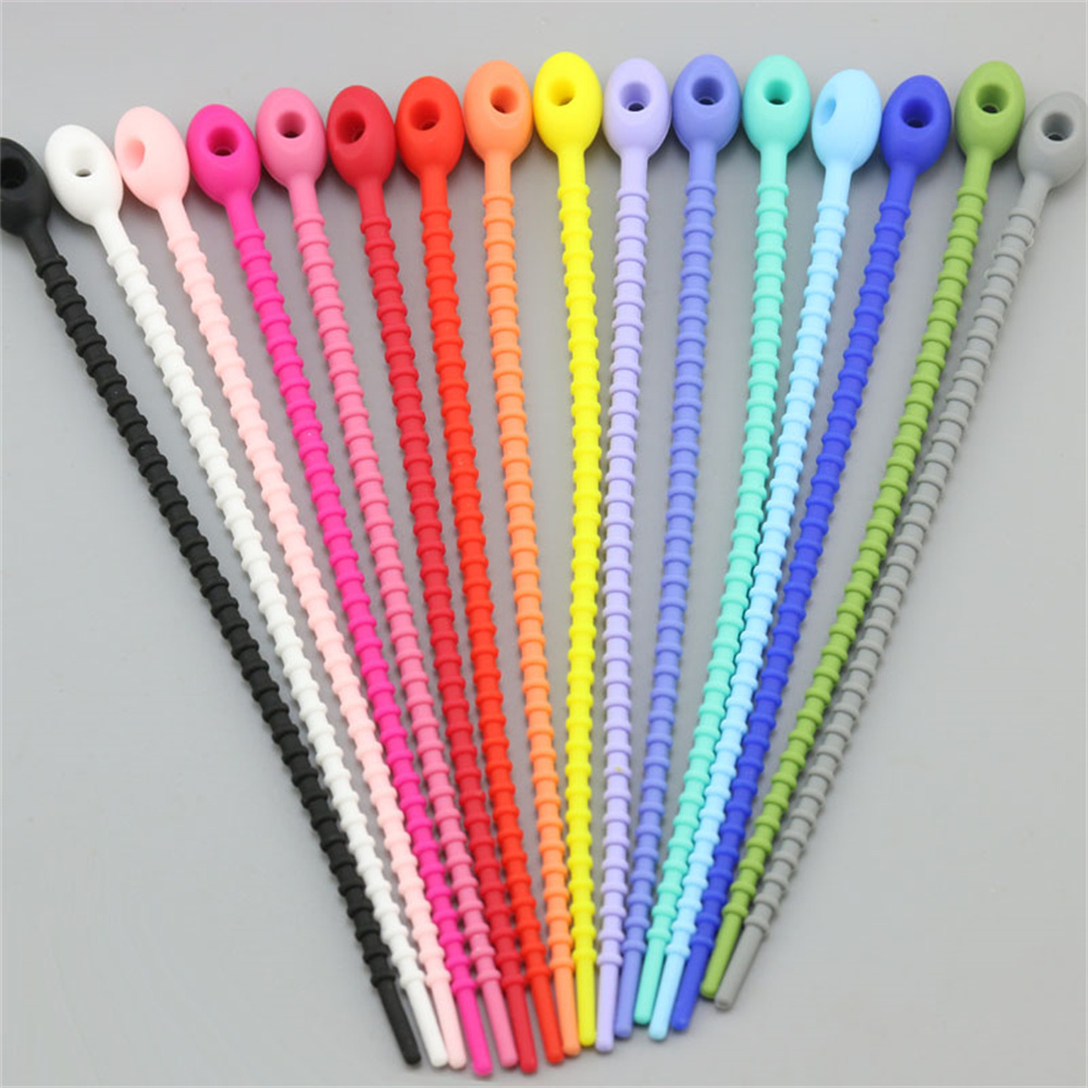 10 قطع/مجموعة من روابط السيليك - مراجعة Gear Tie Reusable وسعره