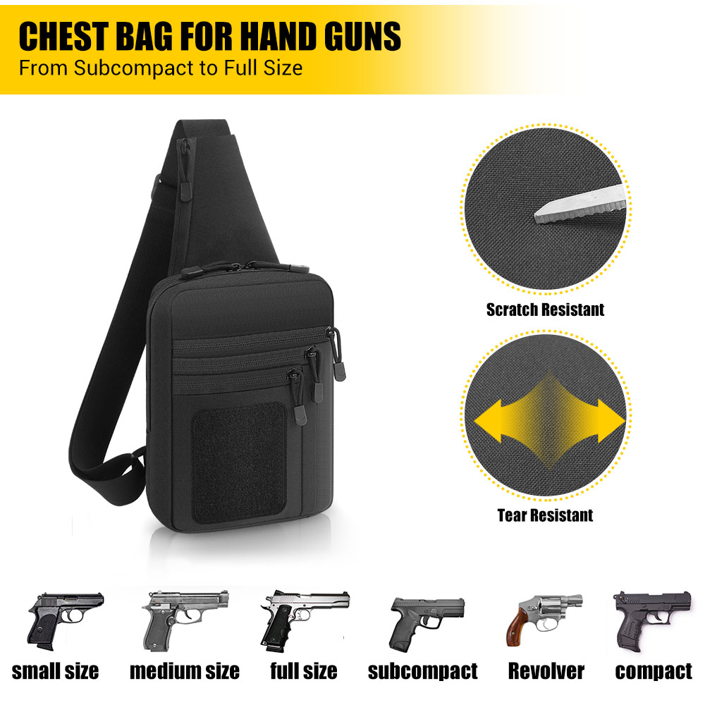 حقيبة تكتيكية لحمل المسدس، حاف - مراجعة Edc Concealed Carry Holster وسعره