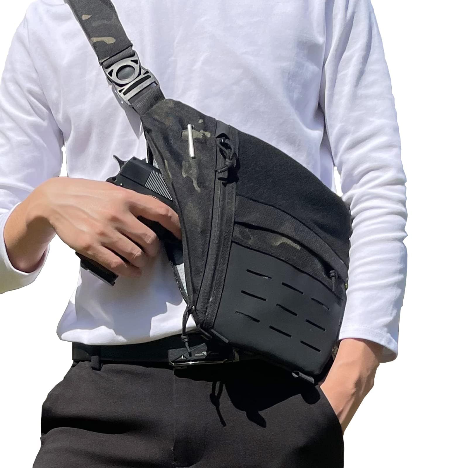 حقيبة متعددة الاستخدامات أخفى  - مراجعة Edc Concealed Carry Backpack وسعره